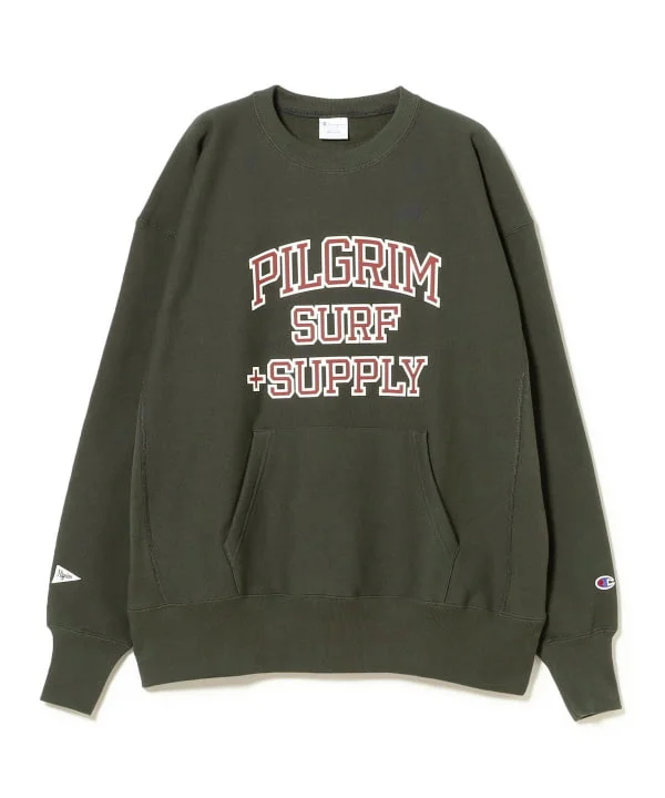 CrewneckartisanPilgrim Champion Reverse Weave Crew