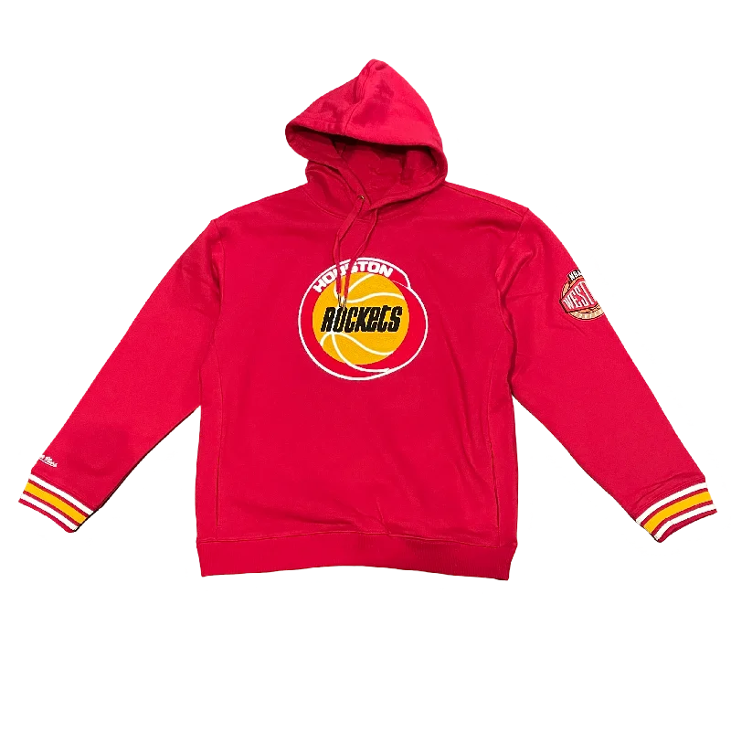 Men's Houston Rockets Mitchell & Ness HWC Chain Stitch Hoodie