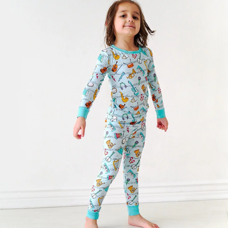 Play Along Two-Piece Pajama Set