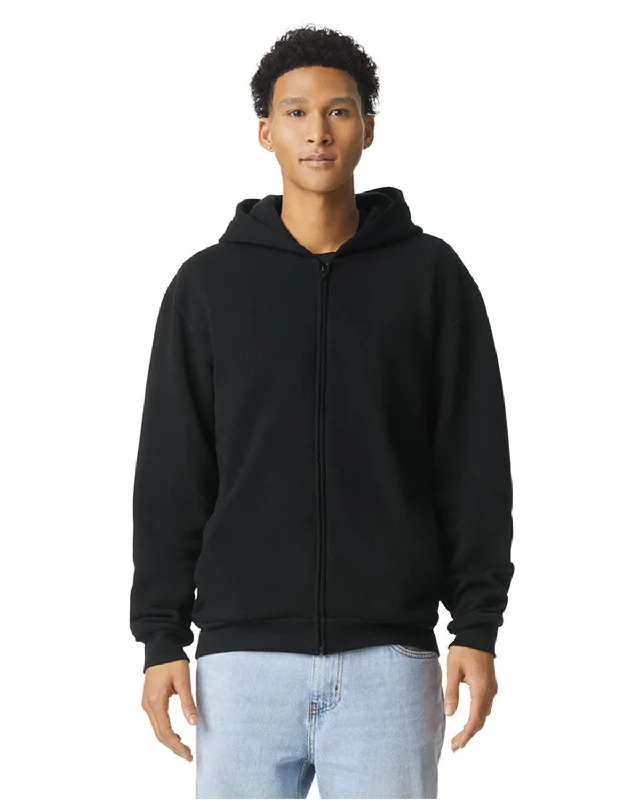 American Apparel RF497 ReFlex Fleece Unisex Full Zip HoodieStudded Shirts