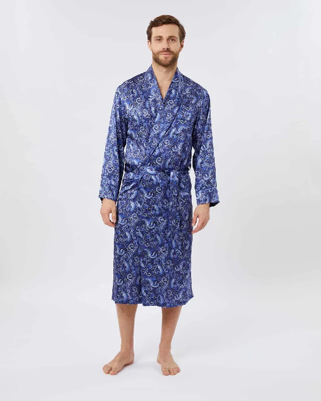 Prairie DressPrairie DressMen's Silk Dressing Gown - Rudford Paisley