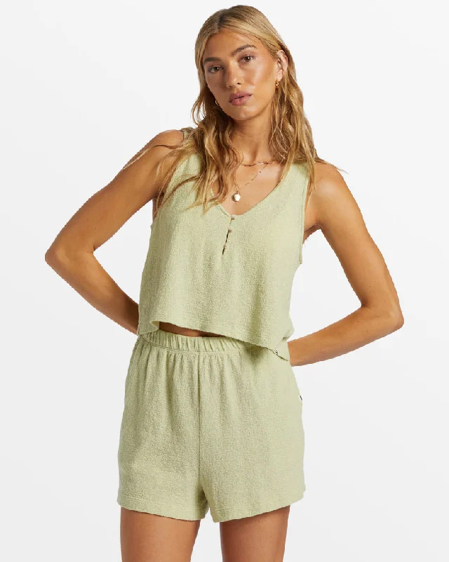 Billabong Harbor Tank-Light AvocadoThermal hoodie