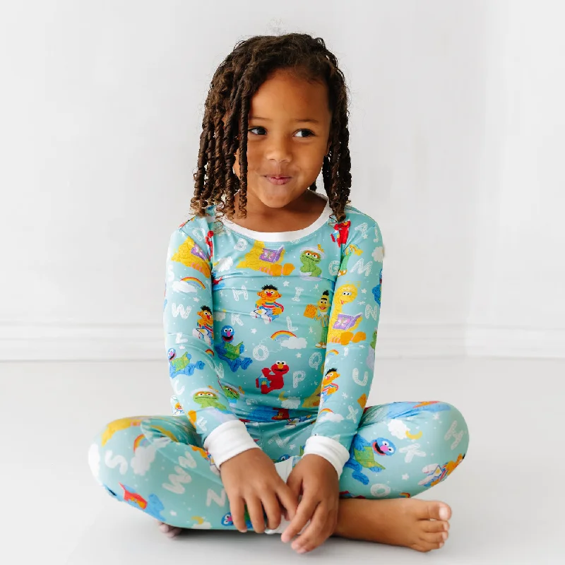 Spelling with Sesame Street Two-Piece Pajama Set