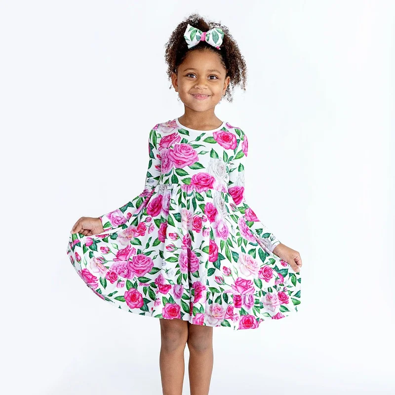 Best Buds Girls Dress and Shorts Set