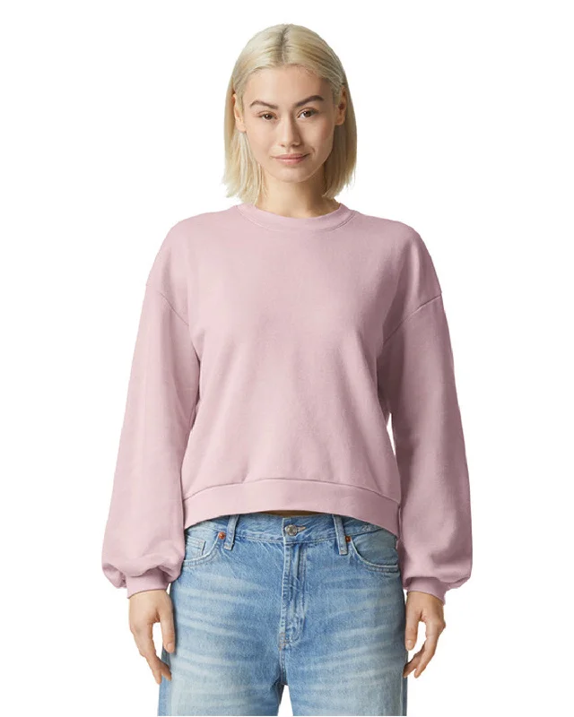 American Apparel RF494 Ladies' ReFlex Fleece Crewneck SweatshirtLayered Shirts