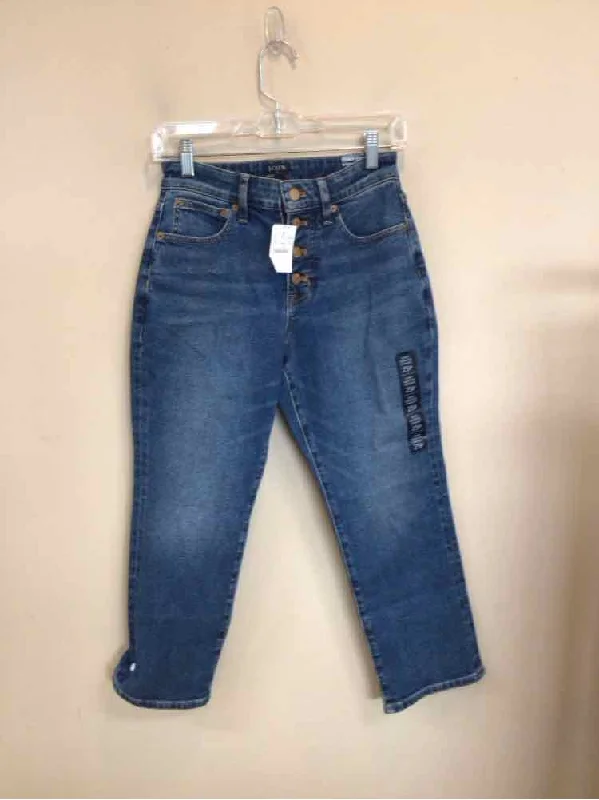 CrewneckpatternJ CREW SIZE 25 Ladies JEANS