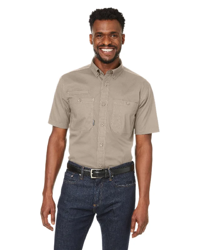 Dri Duck 4451DD Men's Craftsman Ripstop Short-Sleeve Woven ShirtHemp Shirts