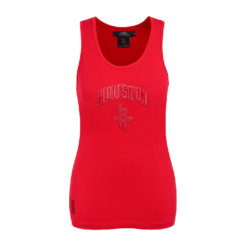 Women's Houston Rockets Pro Standard Triple Tonal Racerback Tank TopRunning tank