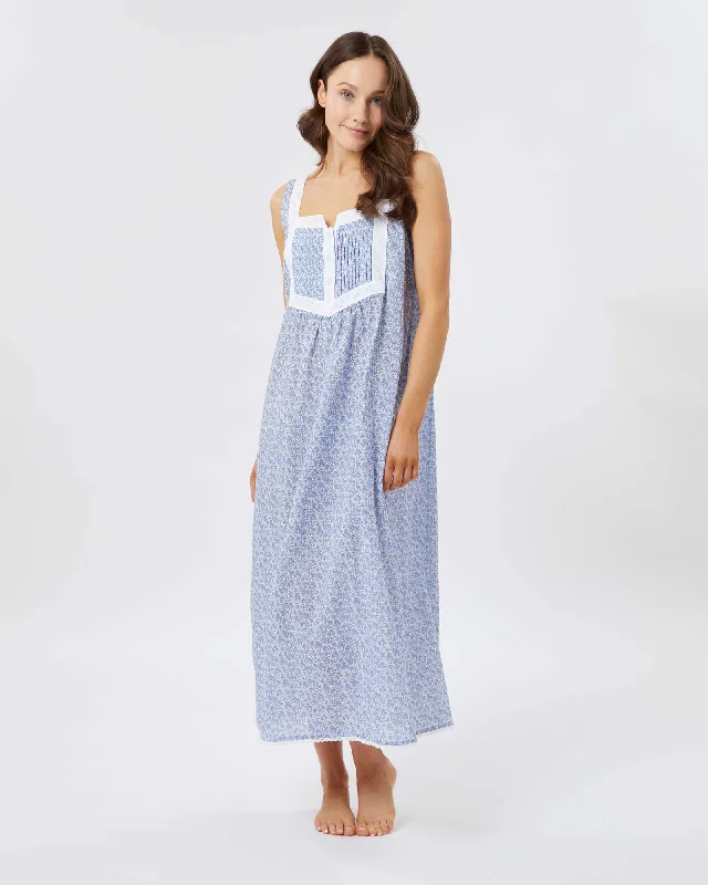 Sari DressSari DressWomen's Eliza Nightdress - Whitsbury Ditsy