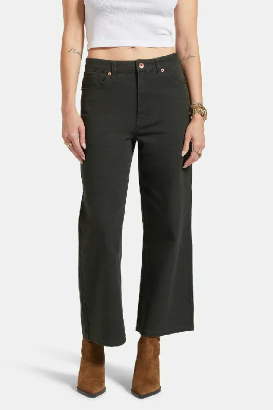 CroptopvibeMargo Cropped 5-Pocket Pant - Washed Black