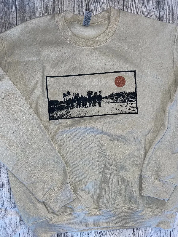 CrewneckplainSunset in the Pasture Crewneck