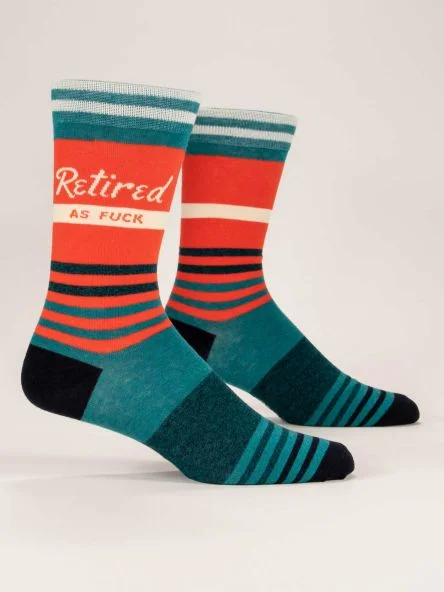 CrewneckhistoryRetired AF Men's Crew Socks