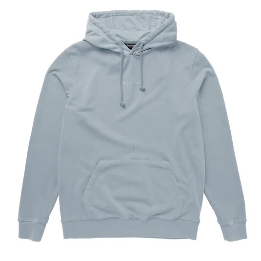 Mystic Iconic Hooded Sweatshirt-Grey Blue