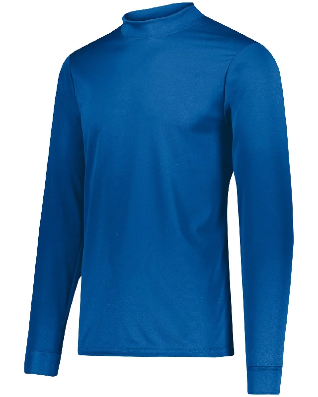 Augusta Sportswear 797 Wicking Mock TurtleneckRibbed Cuff Shirts