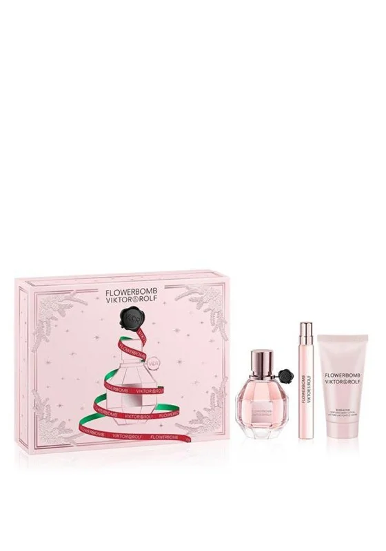 Viktor & Rolf Flowerbomb Eau De Parfum and Lotion Gift Set, 50ml