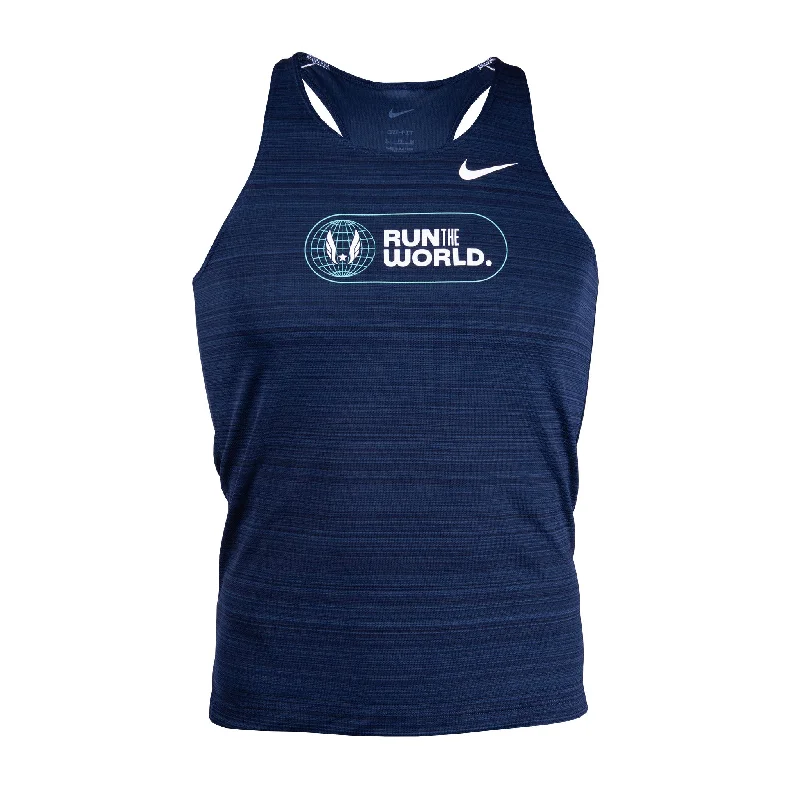 Nike USATF Boy's Dri-FIT Miler TankSports tee