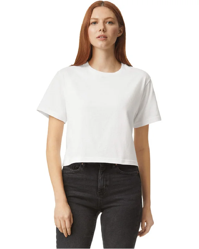 American Apparel 102AM Ladies' Fine Jersey Boxy T-ShirtThermal Shirts