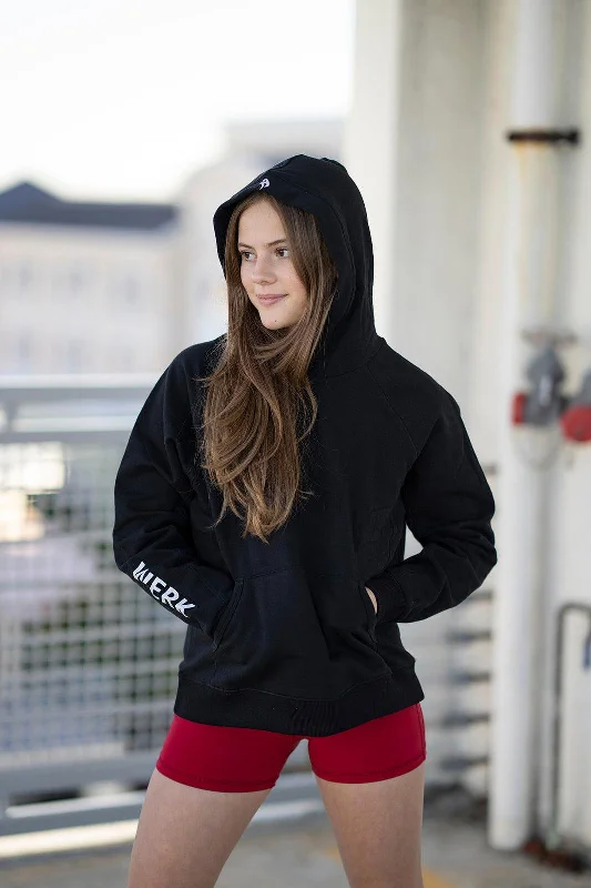 Youth Werk Black Hoodie