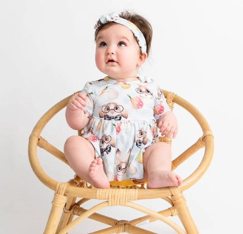 Ear-Resistible Peplum & Bummies Set