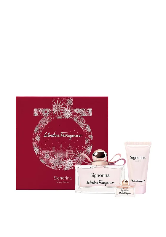 Salvatore Ferragamo Signorina Eau De Parfum Gift Set, 100ml