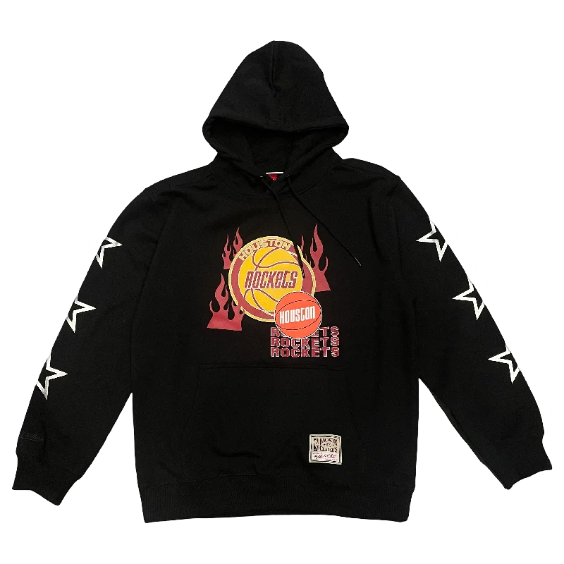 Men's Houston Rockets Mitchell & Ness HWC Oversized Hoodie