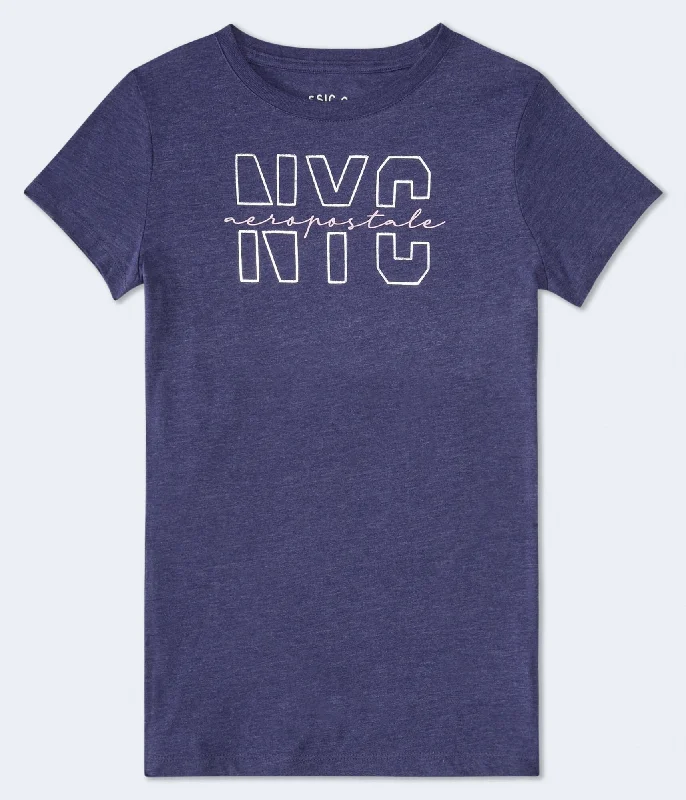 Minimalist T-ShirtsAeropostale Nyc Foil Graphic Tee