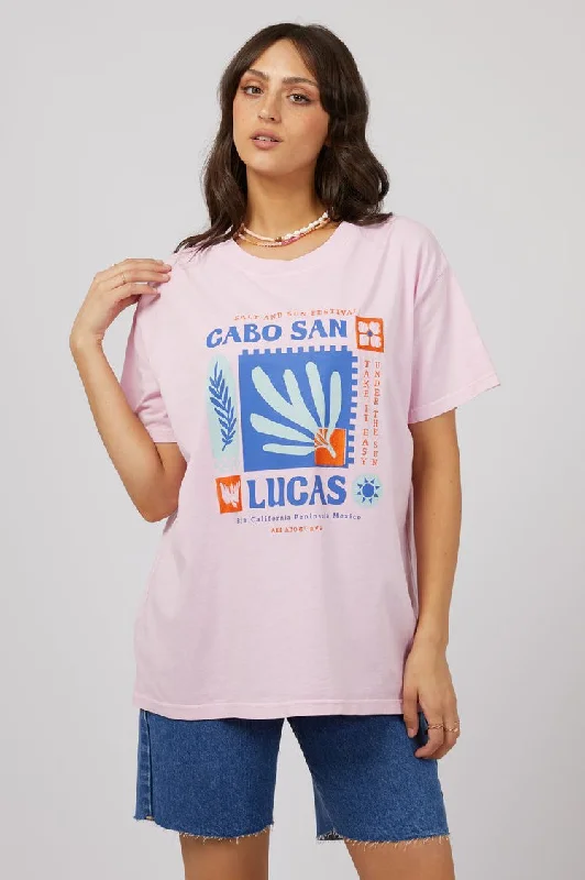 Vintage T-ShirtsBaja Standard Tee | Light Pink