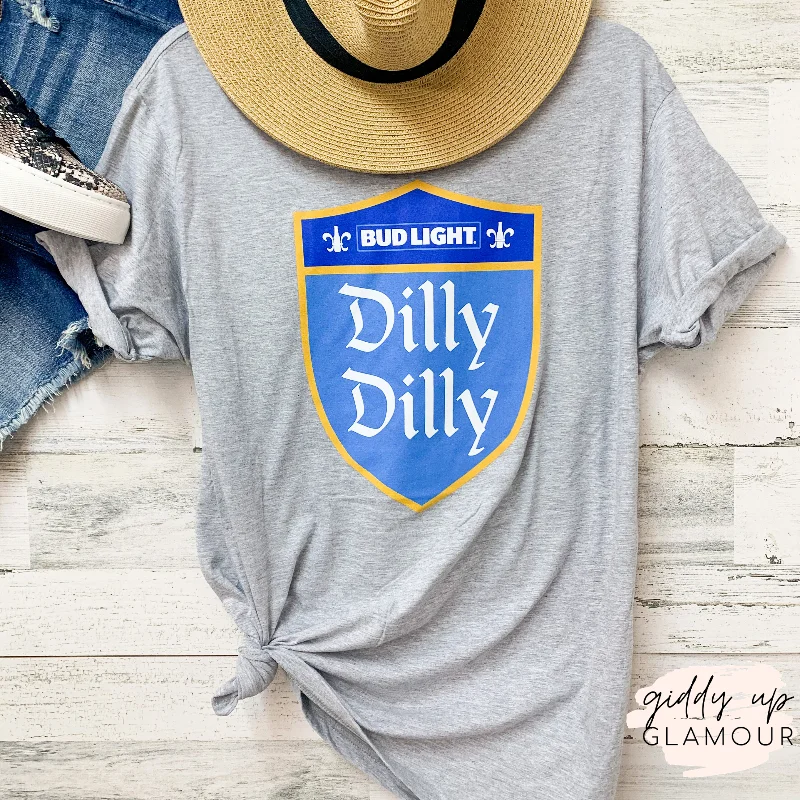 Longline T-ShirtsBUD LIGHT | Dilly Dilly Graphic Tees in Variety of Styles