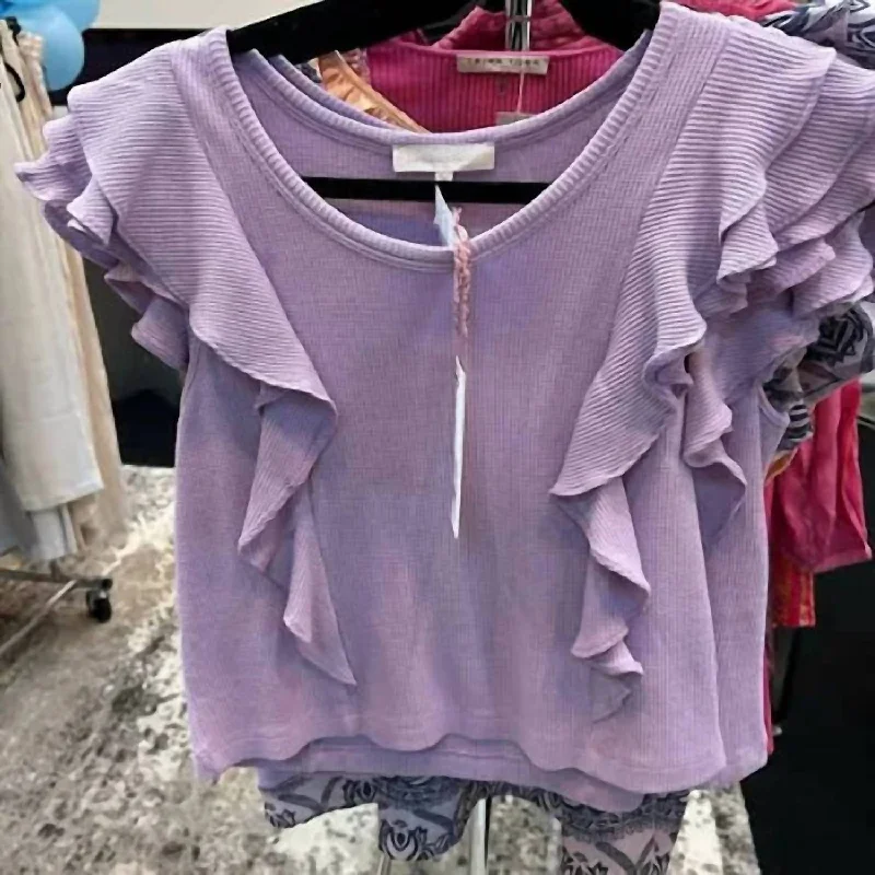 Hooded T-ShirtsCabo Tee In Lavender