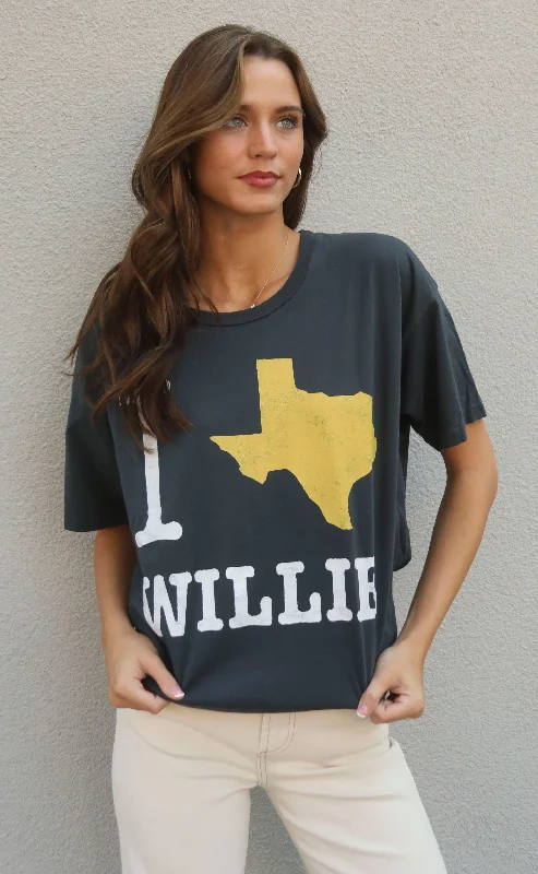 Work T-Shirtsdaydreamer: i heart willie merch tee