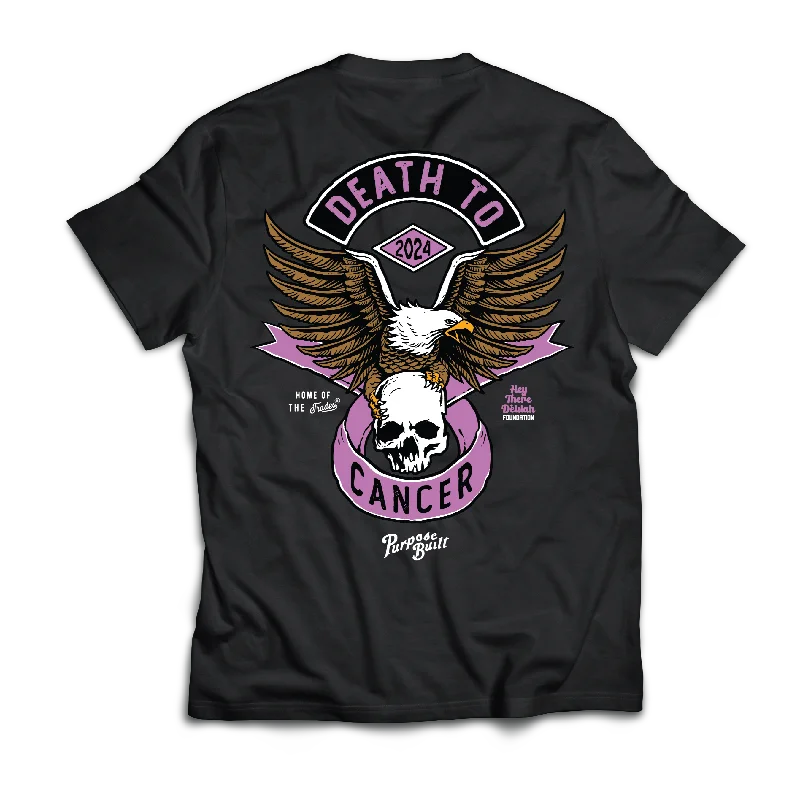 Artist T-ShirtsDeath to Cancer Tee, Black