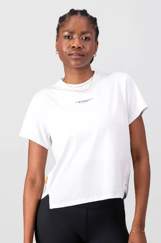 Sheer T-ShirtsEssential Movement Tee - White