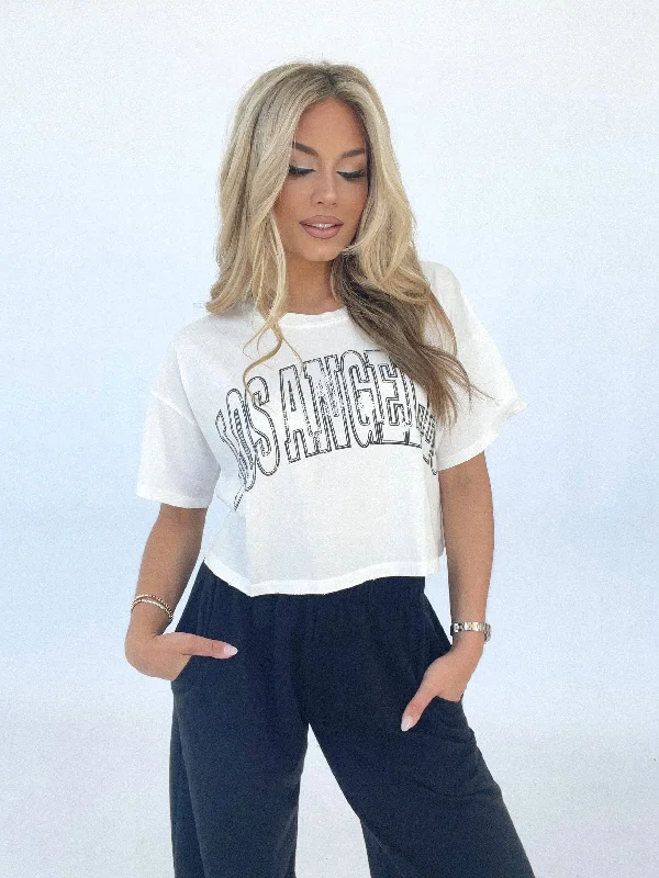 Casual T-ShirtsIvory Los Angeles Tee