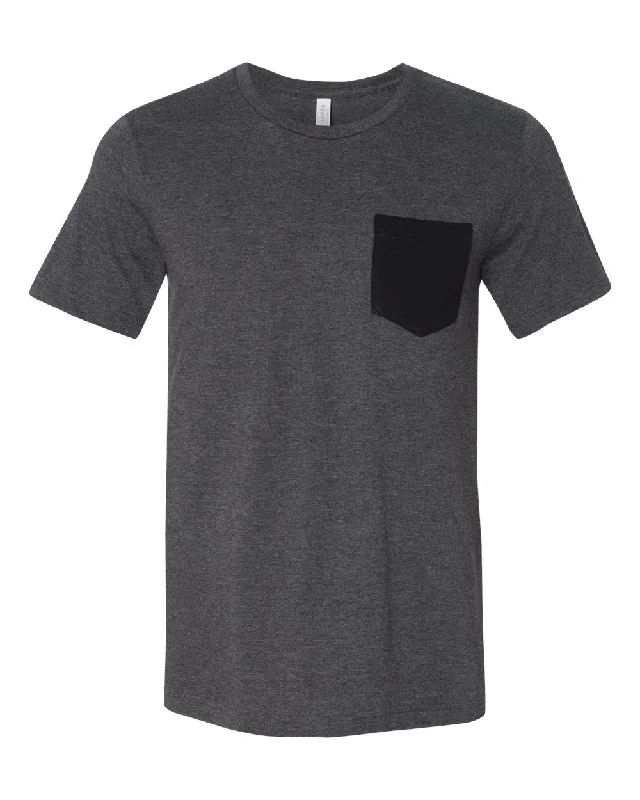 dark grey heather/ black