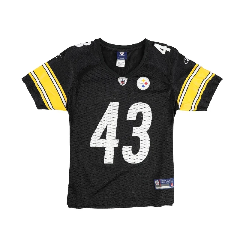 Painted T-ShirtsONFIELD Womens Pittsburgh Steelers Jersey, Black, Medium