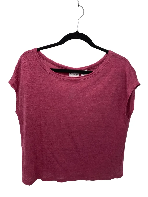 Longline T-ShirtsRachel Zoe Misses Size Medium Mauve SS Tee