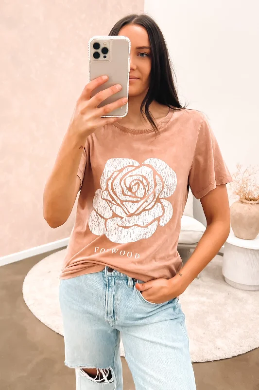 Artist T-ShirtsRose Tee Bronze