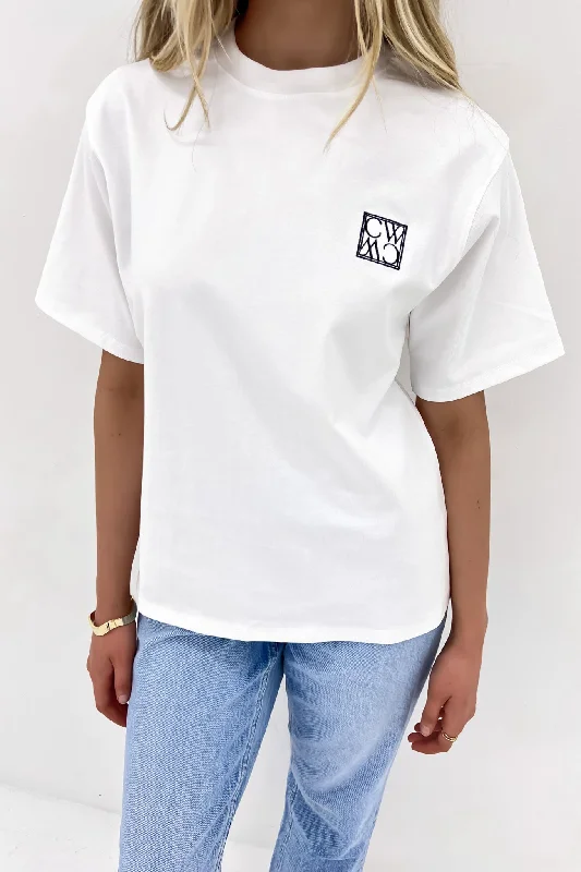 Quick-Dry T-ShirtsSadie Tee White