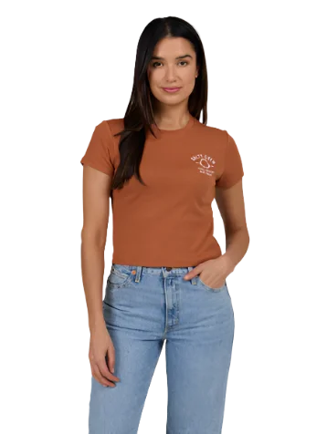 Athletic T-ShirtsWomen’s Night Bite Baby Tee, Sierra