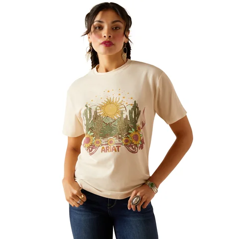 Glitter T-ShirtsWomen's Desert Dreaming S/S Tee - Natural