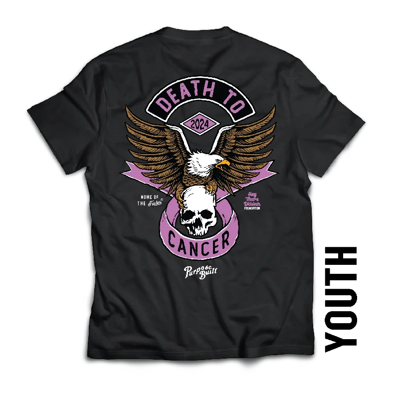 Limited Edition T-ShirtsYouth Death to Cancer Tee, Black